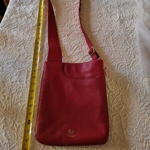 New Radley Red Leather Crossbody